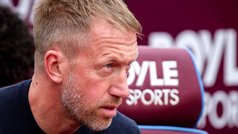 Graham Potter muss seinen Posten bei West Ham United räumen.
