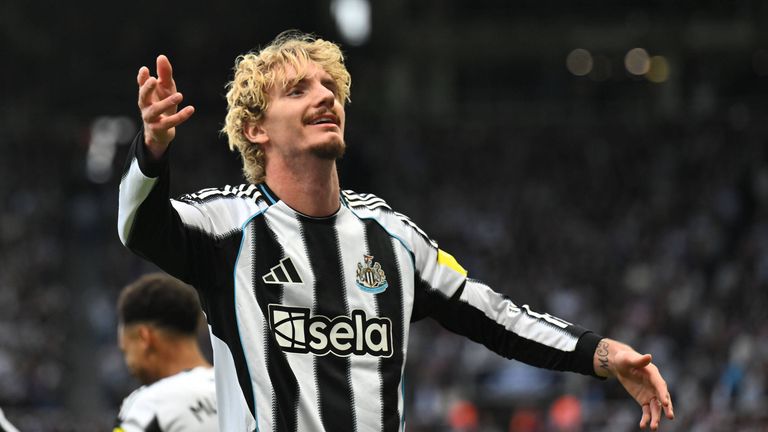 Nick Woltemade ist im Sommer zu Newcastle United gewechselt.