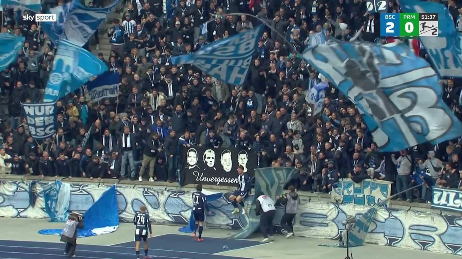 HERTHA BSC 2:0 Münster | Doppelpack für Grönning (52. Min.) | In-Match ...