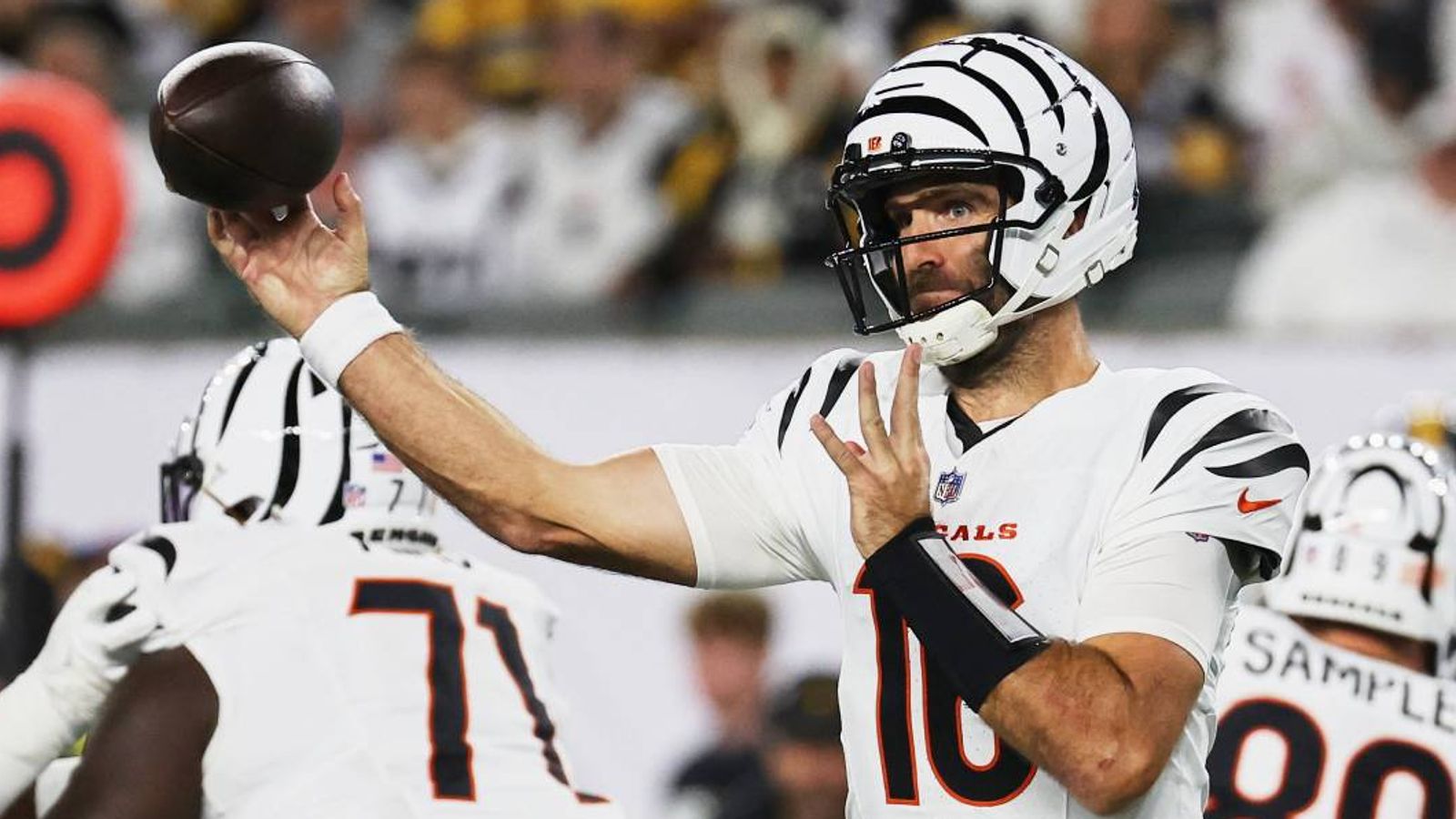 Joe Flacco gewinnt mit den Cincinnati Bengals in der NFL gegen die  Pittsburgh Steelers | NFL News | Sky Sport