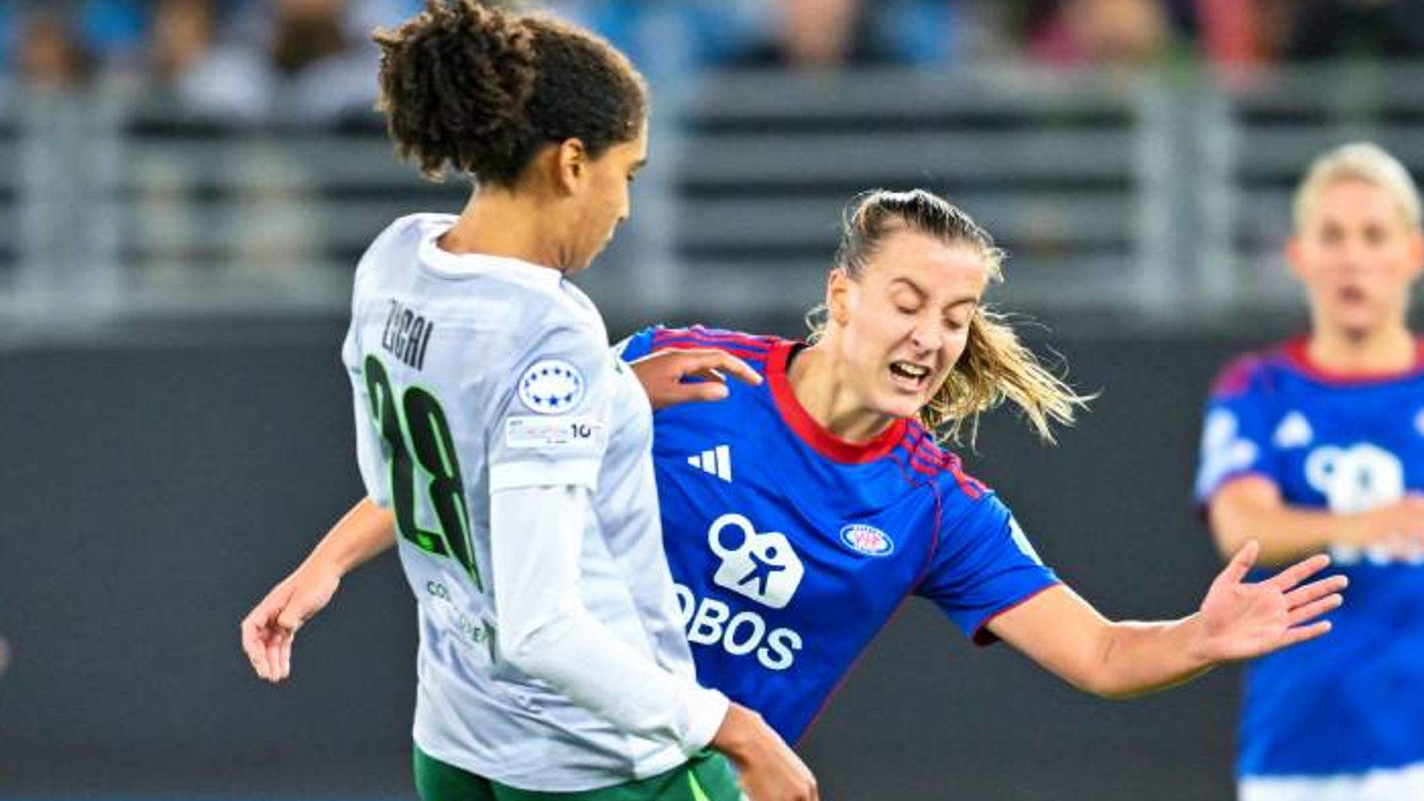 Die Frauen des VFL Wolfsburg gewannen am ersten Spieltag der CL gegen ...