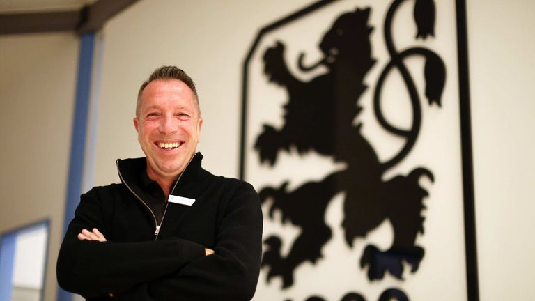 Markus Kauczinski wurde als neuer Trainer bei 1860 München vorgestellt.