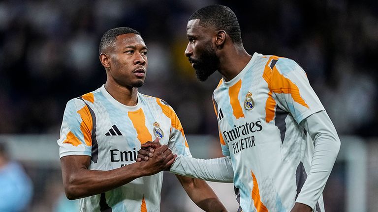 Die Verträge von David Alaba and Antonio Rüdiger bei Real Madrid laufen am Ende der Saison aus.