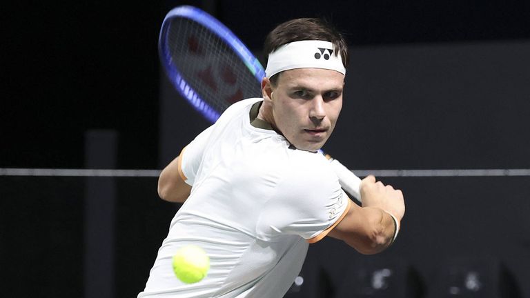 Daniel Altmaier steht im Achtelfinale vom ATP-Masters in Paris.