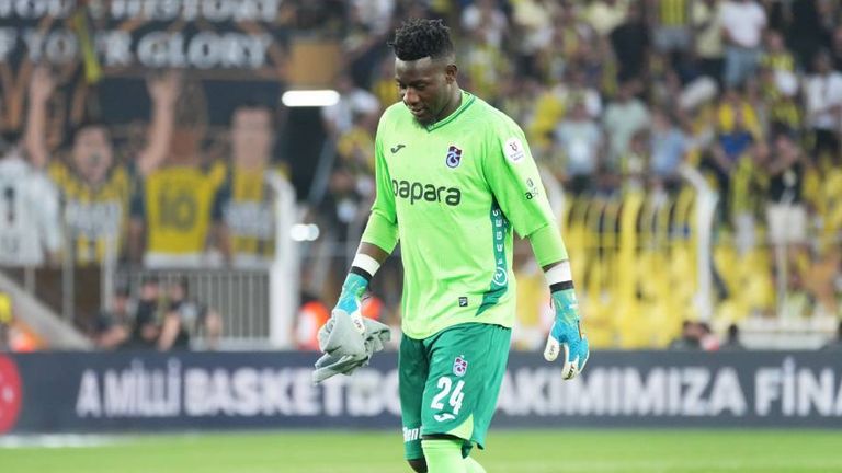 Platz 1: ANDRE ONANA: Marktwert: 9,6 Mio. Euro (Verlust: 21,0 Mio. Euro)