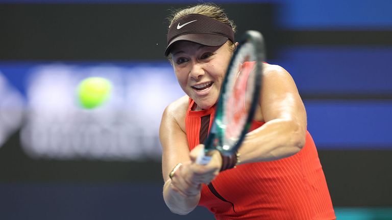 Amanda Anisimova gewinnt das WTA-Turnier in Peking.