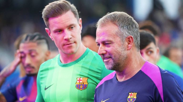 Hansi Flick gibt im Umgang mit dem Marc-Andre ter Stegen auch eigene Fehler zu.