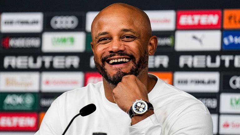Trainer Vincent Kompany gastiert mit dem FC Bayern im DFB-Pokal beim 1. FC Köln.