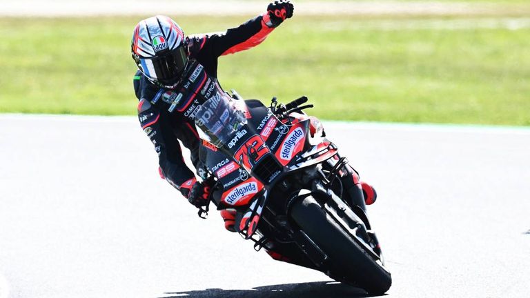 Marco Bezzecchi darf beim Sprint in Australien jubeln. 