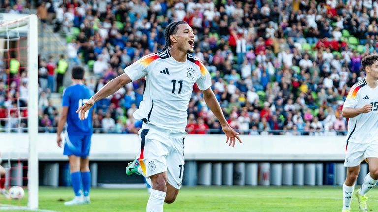 Deutschlands U20 trifft auf Portugal. Kann auch hier Paris Brunner zum Torgaranten für Wolfs Team werden? 