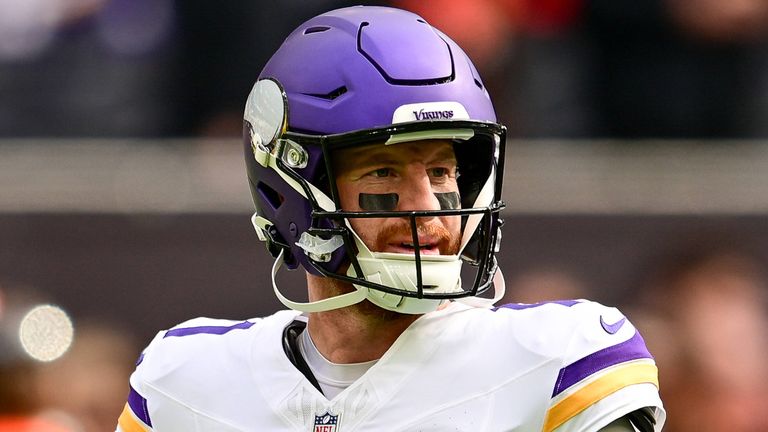 Carson Wentz fehlt den Minnesota Vikings für den Rest der Saison.