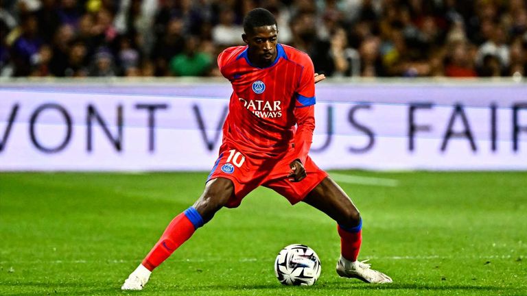 Ousmane Dembele wird Paris Saint-Germain gegen Bayer Leverkusen wieder zur Verfügung stehen.
