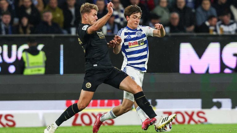 Der MSV Duisburg kam gegen Hansa Rostock nicht über ein Unentschieden hinaus.