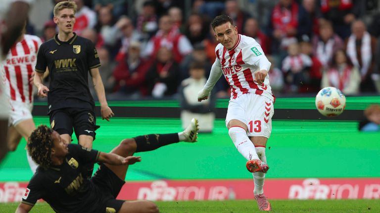 Said El Mala trifft für den 1. FC Köln traumhaft zum Ausgleich