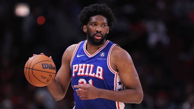 Joel Embiid hat sein Comeback für die 76ers gefeiert. 
