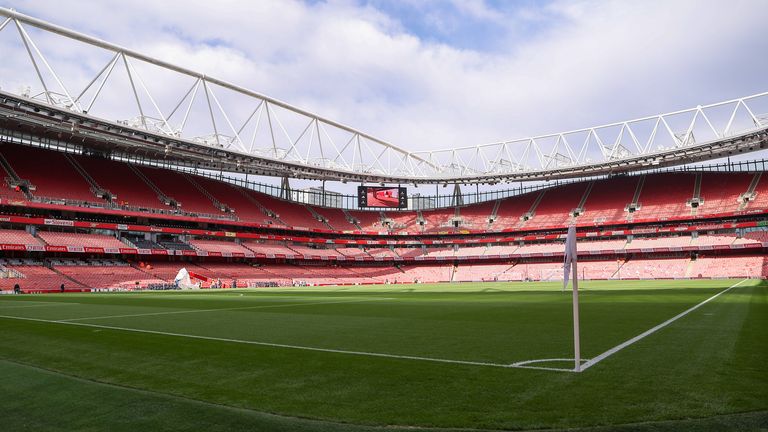 Das Emirates Stadium des FC Arsenal.