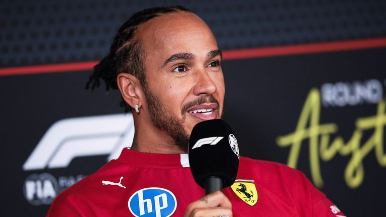Lewis Hamilton fährt 2025 seine erste Saison für Ferrari.