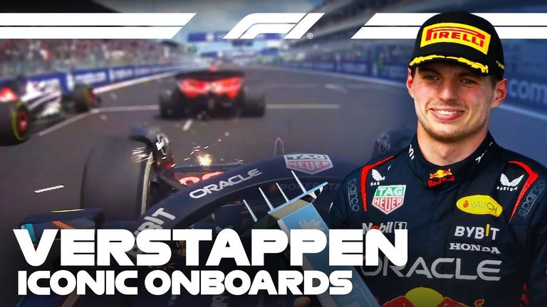 Best Onboards: Max Verstappen - Sky Sport F1 präsentiert die besten Onboards von Max Verstappen. Einige der ikonischsten Momente des mehrfachen Weltmeisters direkt aus der Cockpit-Perspektive.