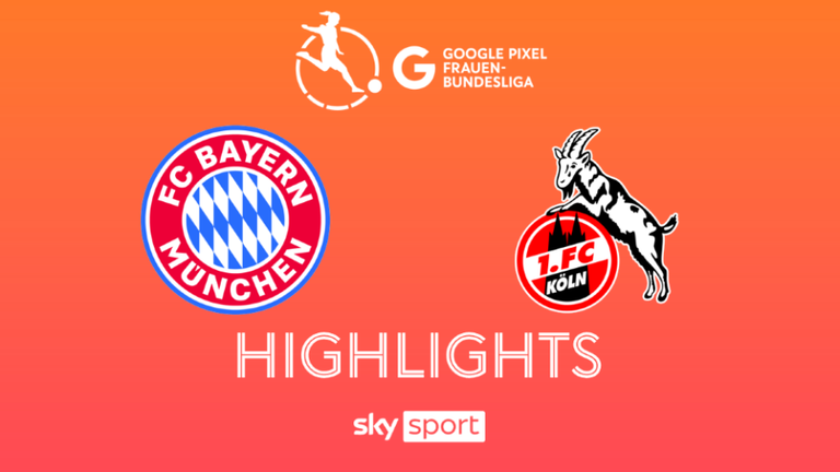 Spieltag 7: FC Bayern München - 1. FC Köln - 2025/26 - Frauen Bundesliga