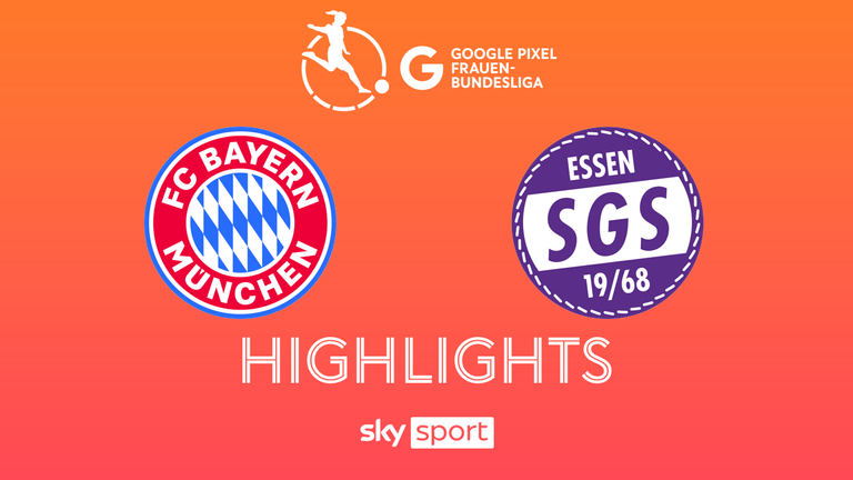 Spieltag 8: FC Bayern München - SGS Essen - 2025/26 - Frauen Bundesliga