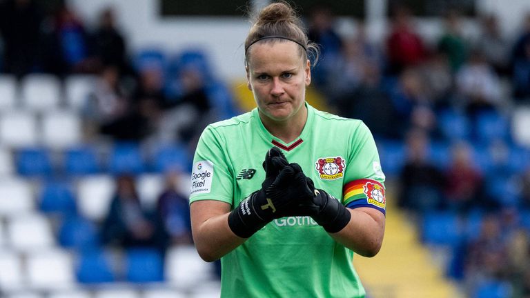 Bayer-Kapitänin Friederike Repohl fällt aus.