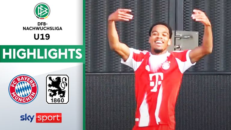 DFB-Nachwuchsliga, 10. Spieltag: Der Nachwuchs des FC Bayern holt sich weitere drei Punkte! Gegen 1860 München fährt das Team von Peter Gaydarov einen knappen 2:1-Derbysieg ein und bleibt damit weiterhin Tabellenführer der Gruppe E. 