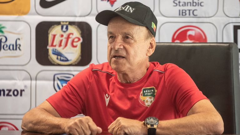 Gernot Rohr hat mit Benin die WM-Qualifikation verpasst.
