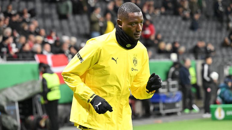 Serhou Guirassy saß gegen Eintracht Frankfurt lange auf der Bank.