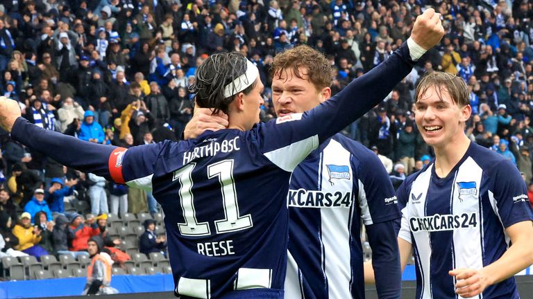 Hertha BSC feiert gegen Münster den ersten Heimsieg der Saison. 