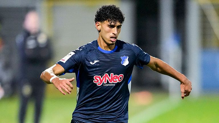 Ayoube Amaimouni macht bei der TSG Hoffenheim II auf sich aufmerksam.