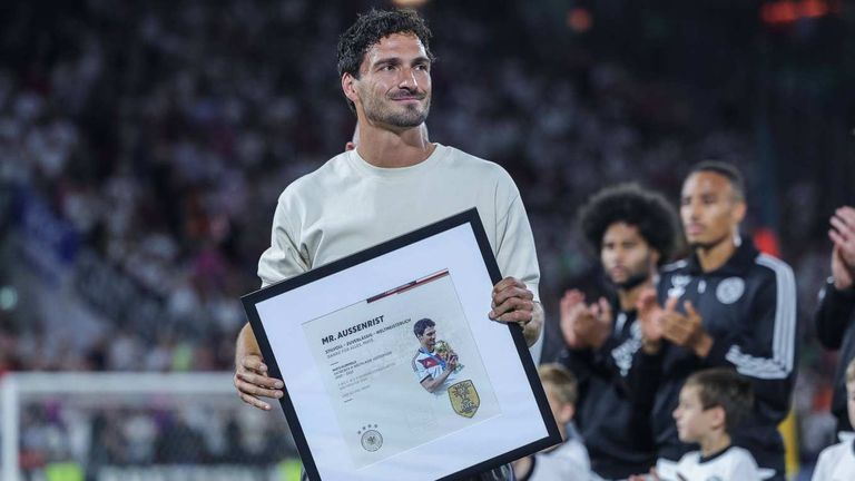 Mats Hummels wollte zunächst keine DFB-Ehrung erhalten.