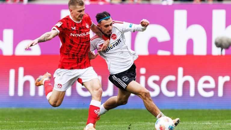 In letzter Sekunde kommt der Club in Kaiserslautern noch zum Ausgleich. 