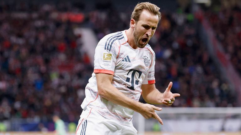 Harry Kane trifft in der Bundesliga in Rekordhöhe.