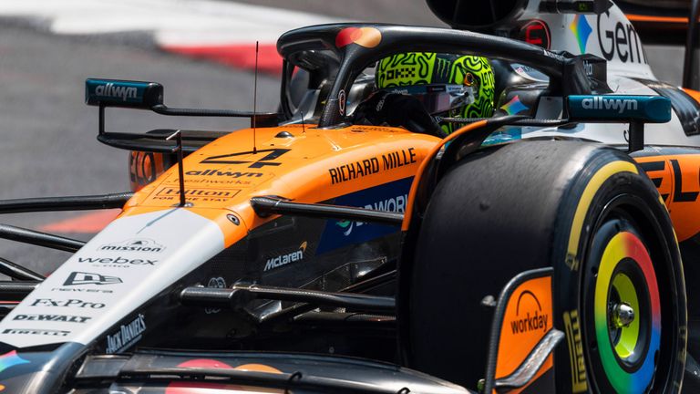 Lando Norris holt sich im Qualifying zum GP von Mexiko die Pole Position.
