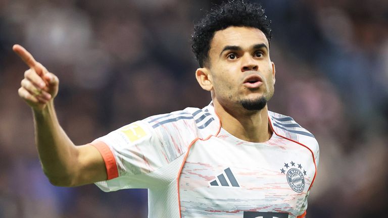 Luis Diaz lieferte gegen Frankfurt zwei Treffer und eine Vorlage. 