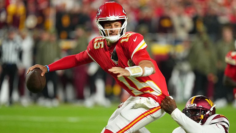 Quarterback-Superstar Patrick Mahomes führte die Chiefs in der NFL zum nächsten Sieg.