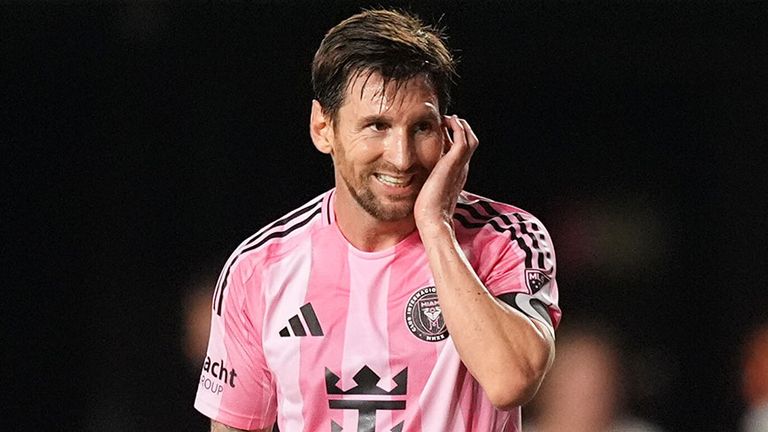 Superstar Lionel Messi kassierte mit Inter Miami eine Niederlage.