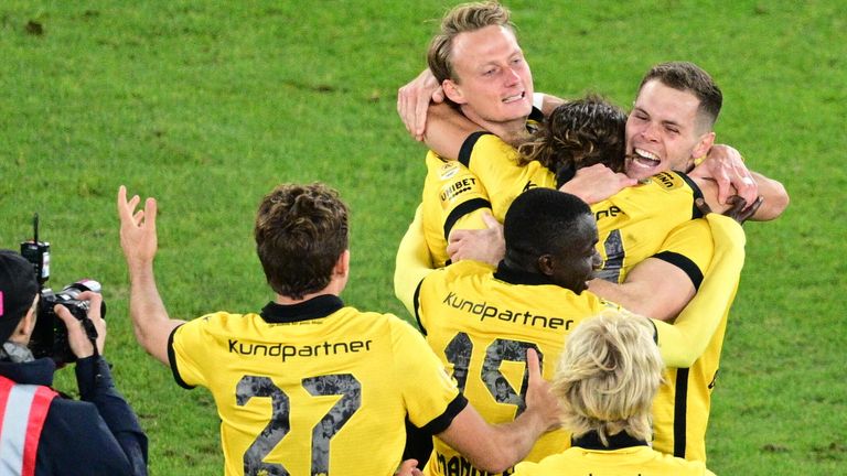 Mjällby AIF ist sensationell schwedischer Meister.