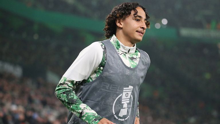 Wael Mohya feierte sein Debüt für Borussia Mönchengladbach.