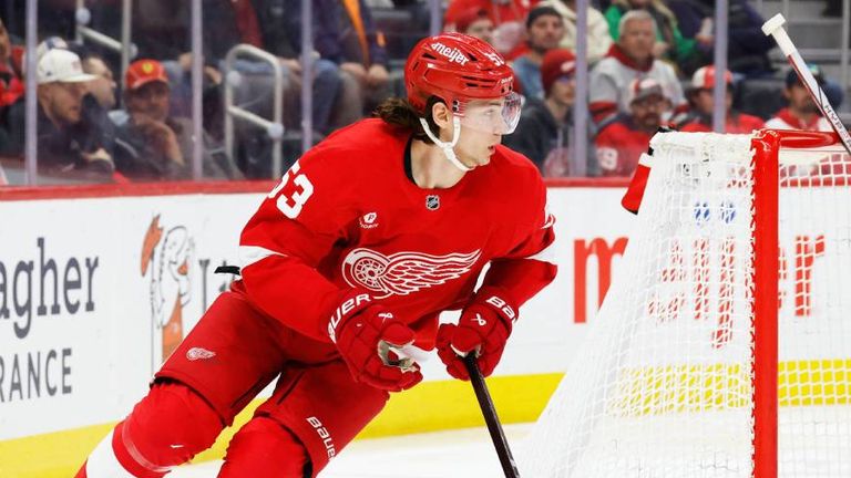 Moritz Seider wurde 2019 von den Detroit Red Wings gedraftet