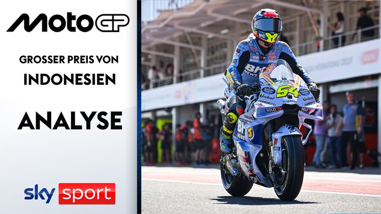 Rookie Fermin Aldeguer feiert seinen ersten MotoGP-Sieg.