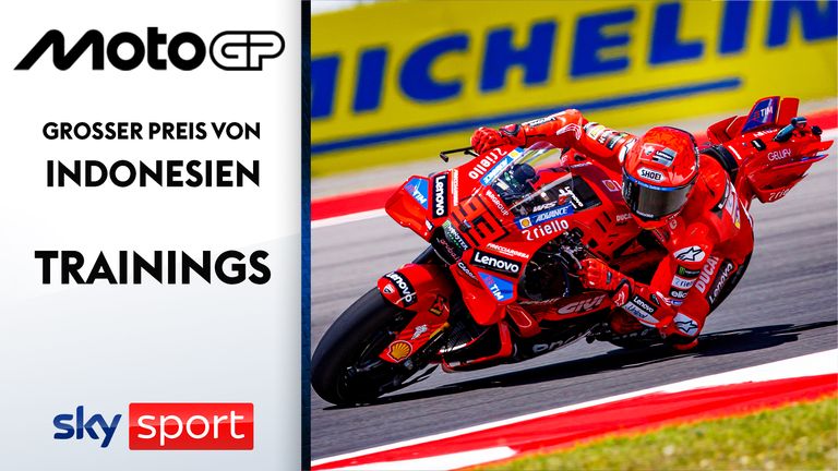 In den Trainings zum GP von Indonesien zeigt Marco Bezzecchi Bestleistung - Marc Marquez stürzt.