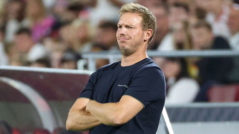 Bundestrainer Julian Nagelsmann trifft mit dem DFB-Team in der WM-Qualifikation als nächstes auf Luxemburg und Nordirland.