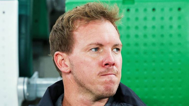Bundestrainer Julian Nagelsmann kann die anhaltende Torwart-Diskussion nicht nachvollziehen. 