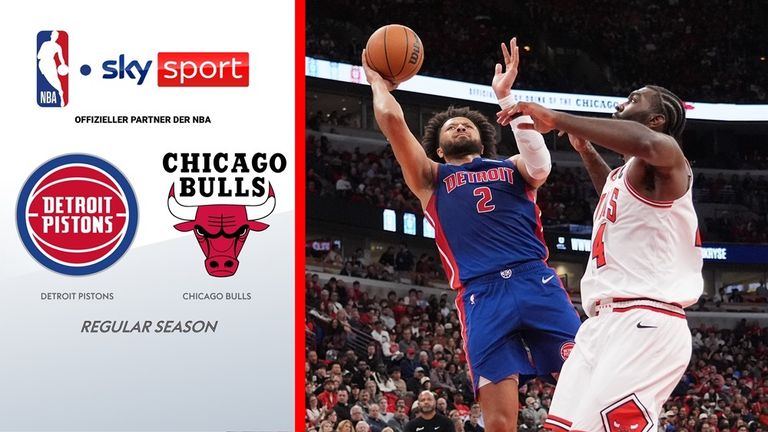 Detroit Pistons @ Chicago Bulls - die Highlights | NBA
