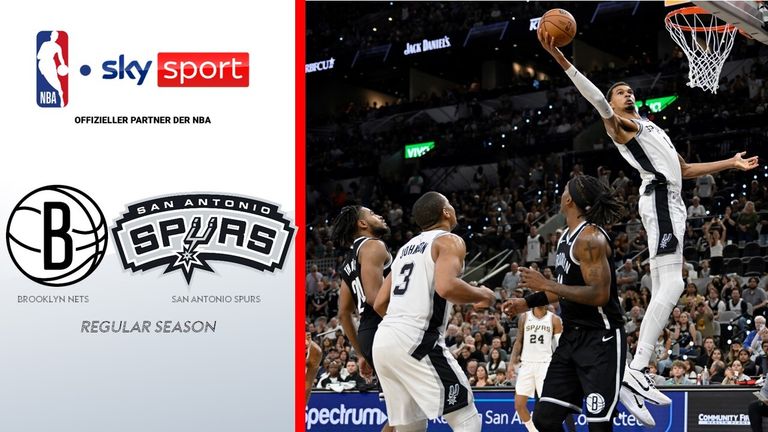 Brooklyn Nets @ San Antonio Spurs - die Highlights | NBA