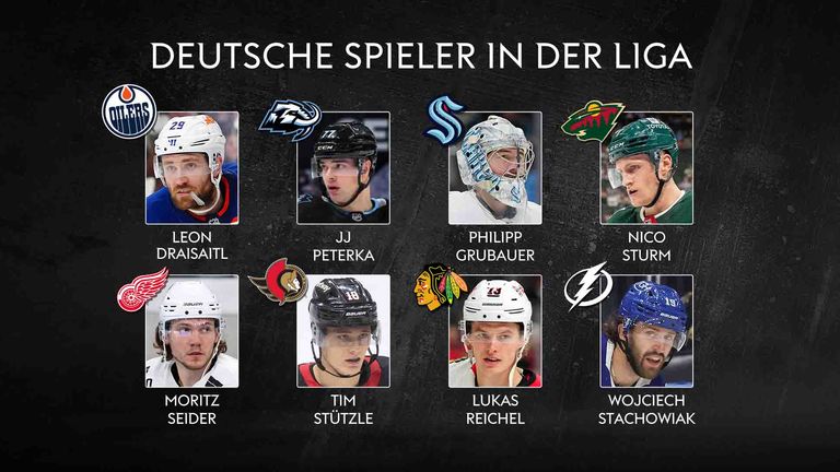 Die deutschen Stars in der NHL.