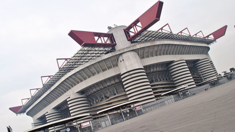 Das Mailänder Stadion San Siro ist einer von vier Orten bei der Eröffnungsfeier der Olympischen Winterspiele 2026.