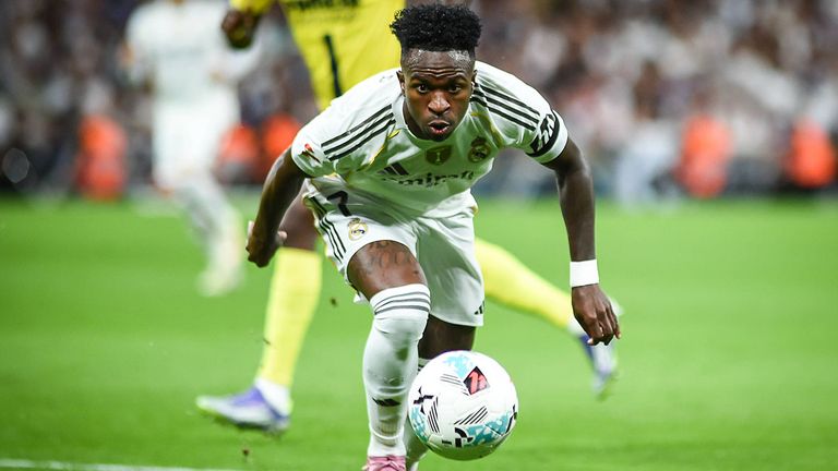 Vinicius Jr. trägt seit dem Sommer 2018 das Trikot von Real Madrid.