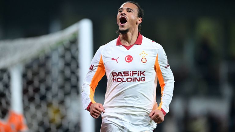 Leroy Sane trifft doppelt für Galatasaray.